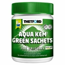 BAUHAUS Thetford Toilettenzusatz Aqua Kem Green Sachets 15 Stk.