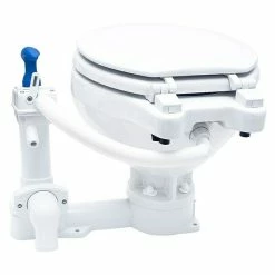 BAUHAUS Albin Pump Bordtoilette Manuell Kompakt L X B X H: 40 X 45 X 34 Cm, Spülsystem: Manuelle Wasserspülung, Weiß -BAUHAUS-Geschäft 12 1025