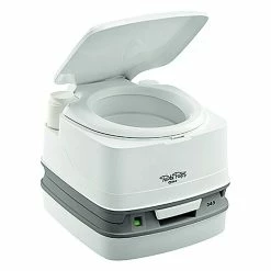BAUHAUS Thetford Chemietoilette Porta Potti 345 Mittel, 12 L, Sitzhöhe: 32,4 Cm, Weiß