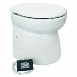 BAUHAUS Albin Pump Bordtoilette Silent Premium L X B X H: 45,5 X 33,5 X 45,5 Cm, Elektrisch, Weiß