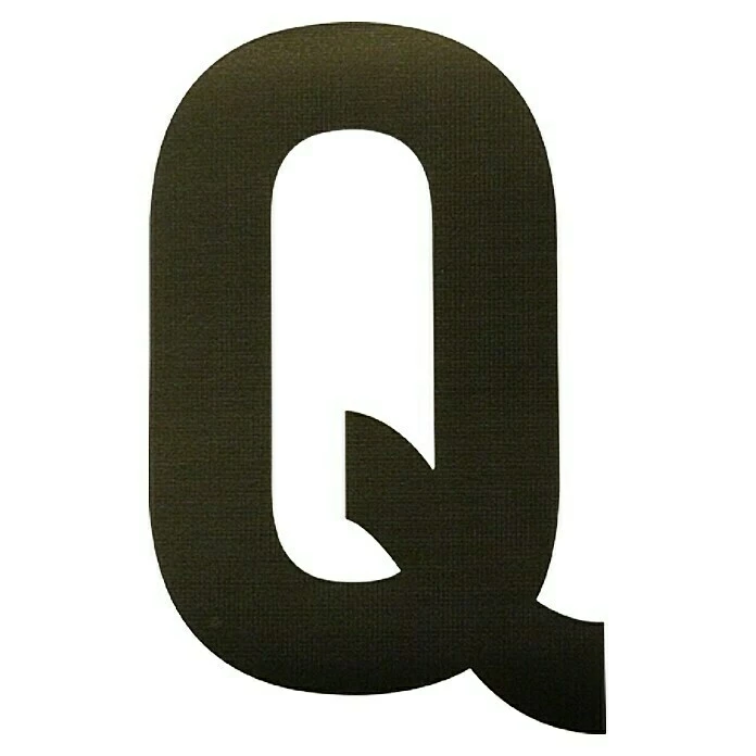 BAUHAUS Folienzeichen Buchstabe Q, 10 Mm, PVC, Schwarz 3 BAUHAUS Folienzeichen Buchstabe Q, 10 Mm, PVC, Schwarz