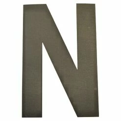 BAUHAUS Folienzeichen Buchstabe N, 10 Cm, PVC, Schwarz