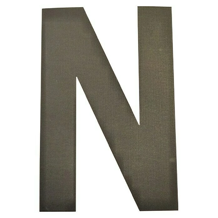 BAUHAUS Folienzeichen Buchstabe N, 10 Cm, PVC, Schwarz 3 BAUHAUS Folienzeichen Buchstabe N, 10 Cm, PVC, Schwarz