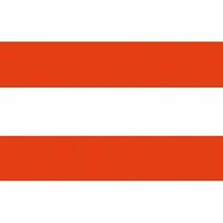 BAUHAUS Flagge Österreich, 30 X 20 Cm, Spunpolyester