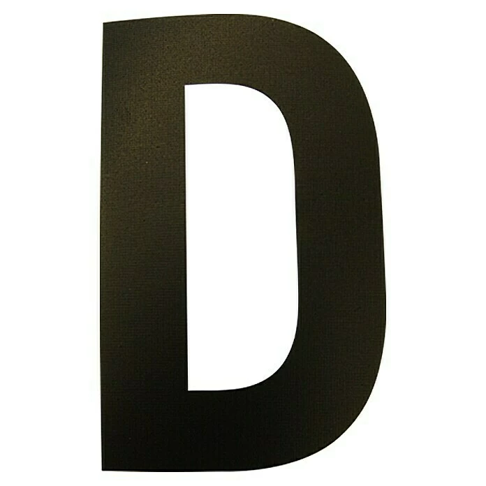 BAUHAUS Folienzeichen Buchstabe D, 10 Cm, PVC, Schwarz 3 BAUHAUS Folienzeichen Buchstabe D, 10 Cm, PVC, Schwarz