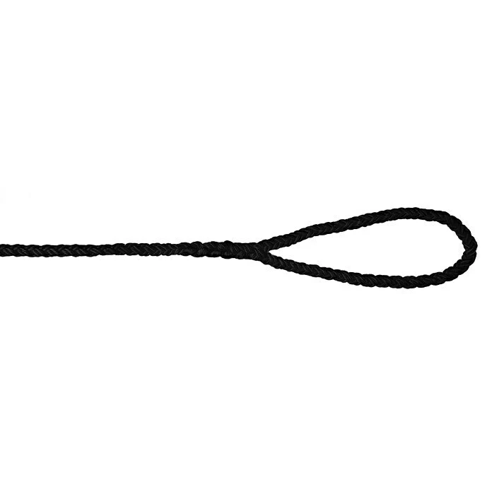 BAUHAUS Leine 8-Plait Mit Auge Nylon, Länge: 8 M, Durchmesser: 14 Mm, Schwarz 3 BAUHAUS Leine 8-Plait Mit Auge Nylon, Länge: 8 M, Durchmesser: 14 Mm, Schwarz