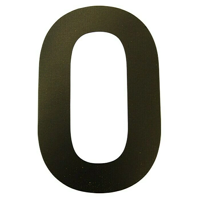 BAUHAUS Folienzeichen Zahl 0, 10 Cm, PVC, Schwarz 3 BAUHAUS Folienzeichen Zahl 0, 10 Cm, PVC, Schwarz