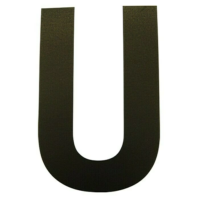 BAUHAUS Folienzeichen Buchstabe U, 10 Cm, PVC, Schwarz 3 BAUHAUS Folienzeichen Buchstabe U, 10 Cm, PVC, Schwarz