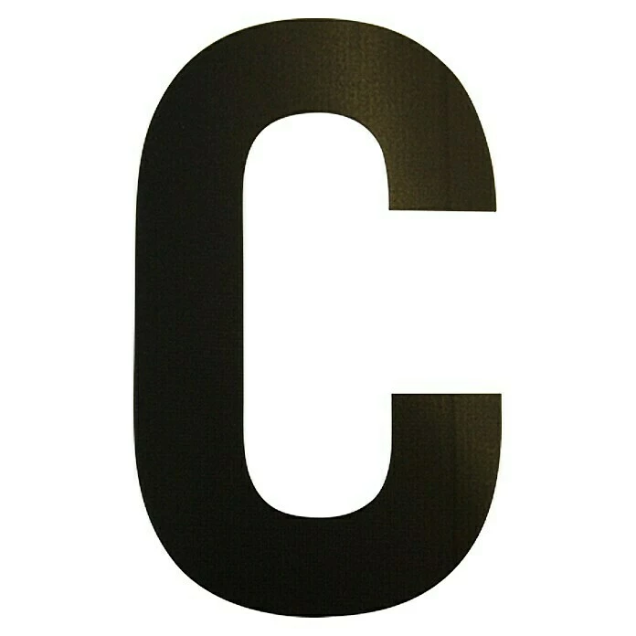 BAUHAUS Folienzeichen Buchstabe C, 10 Cm, PVC, Schwarz 3 BAUHAUS Folienzeichen Buchstabe C, 10 Cm, PVC, Schwarz
