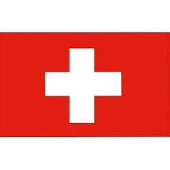 BAUHAUS Flagge Schweiz, 30 X 20 Cm, Spunpolyester