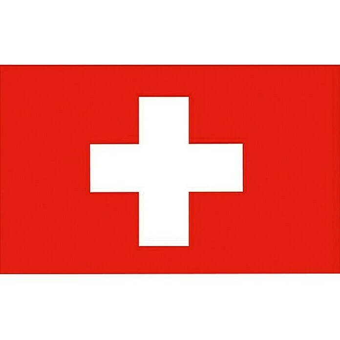 BAUHAUS Flagge Schweiz, 30 X 20 Cm, Spunpolyester 3 BAUHAUS Flagge Schweiz, 30 X 20 Cm, Spunpolyester