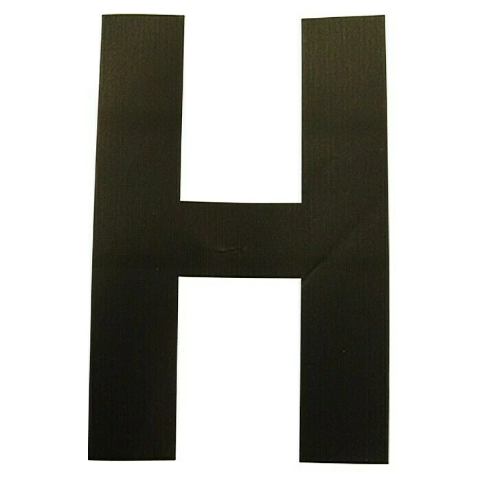 BAUHAUS Folienzeichen Buchstabe H, 10 Cm, PVC, Schwarz 3 BAUHAUS Folienzeichen Buchstabe H, 10 Cm, PVC, Schwarz