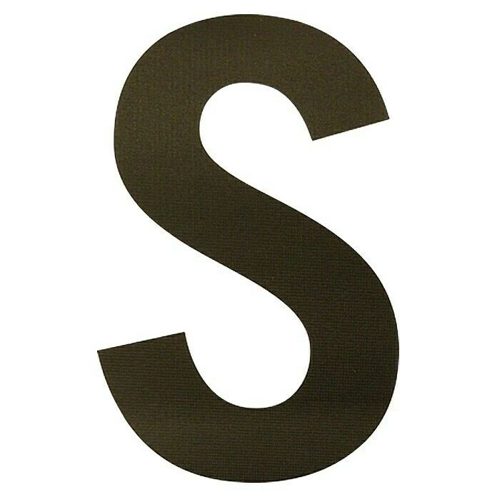 BAUHAUS Folienzeichen Buchstabe S, 10 Cm, PVC, Schwarz 3 BAUHAUS Folienzeichen Buchstabe S, 10 Cm, PVC, Schwarz