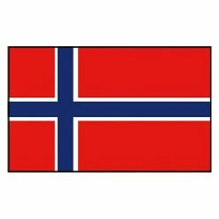 BAUHAUS Flagge Norwegen, 45 X 30 Cm, Spunpolyester