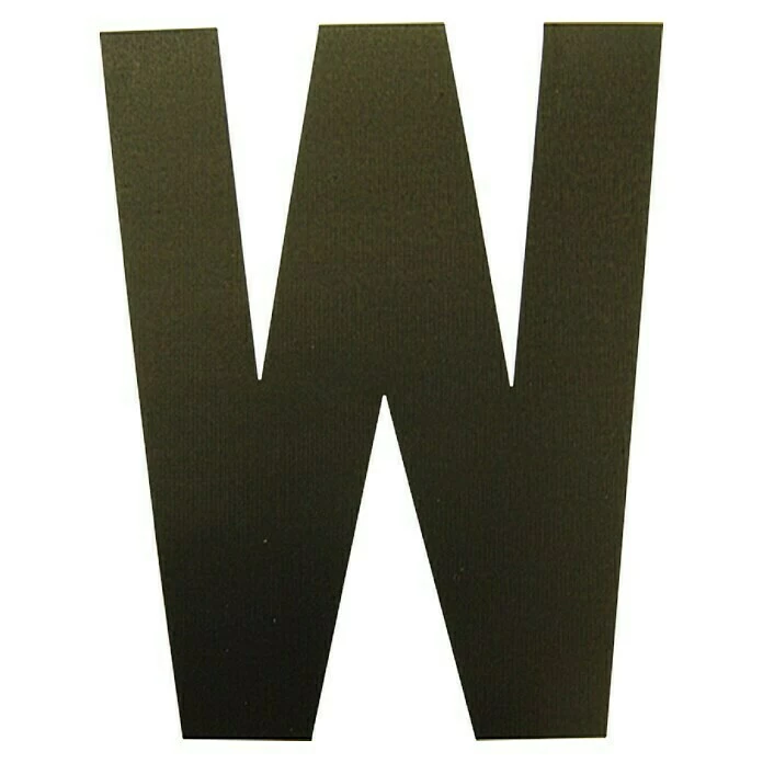 BAUHAUS Folienzeichen Buchstabe W, 10 Cm, PVC, Schwarz 3 BAUHAUS Folienzeichen Buchstabe W, 10 Cm, PVC, Schwarz