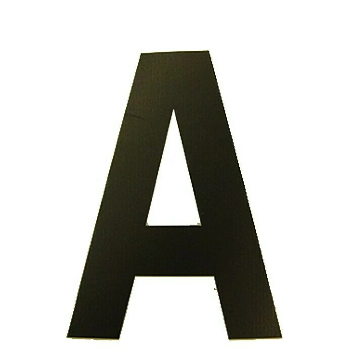 BAUHAUS Folienzeichen Buchstabe A, 10 Cm, PVC, Schwarz 3 BAUHAUS Folienzeichen Buchstabe A, 10 Cm, PVC, Schwarz