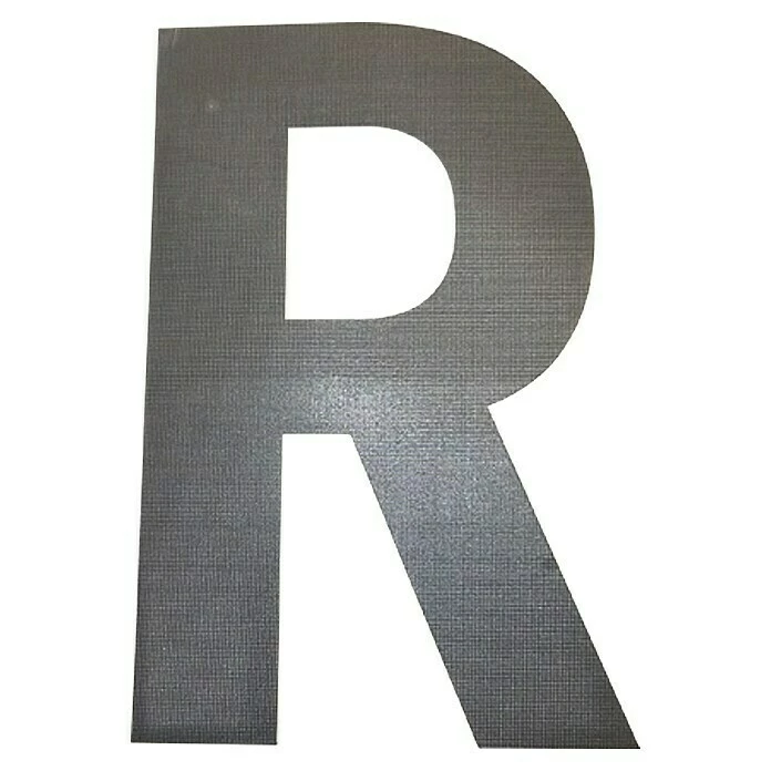 BAUHAUS Folienzeichen Buchstabe R, 10 Cm, PVC, Schwarz 3 BAUHAUS Folienzeichen Buchstabe R, 10 Cm, PVC, Schwarz