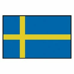 BAUHAUS Flagge Schweden, 30 X 20 Cm, Spunpolyester