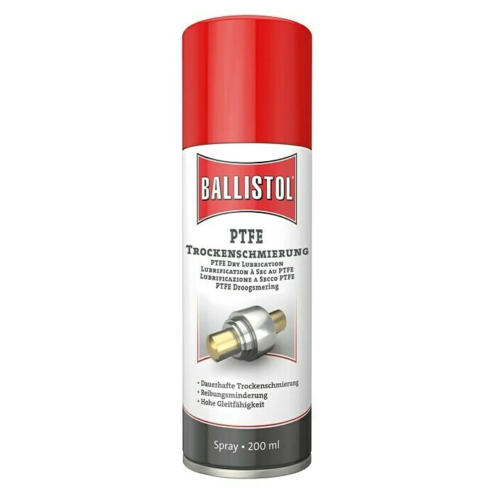 BAUHAUS Ballistol PTFE-Trockenschmiermittel 200 Ml 3 BAUHAUS Ballistol PTFE-Trockenschmiermittel 200 Ml