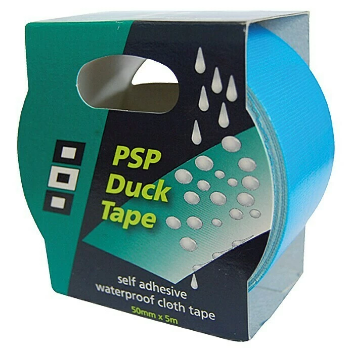 BAUHAUS Duck Tape Blau, 5 M X 50 Mm 3 BAUHAUS Duck Tape Blau, 5 M X 50 Mm