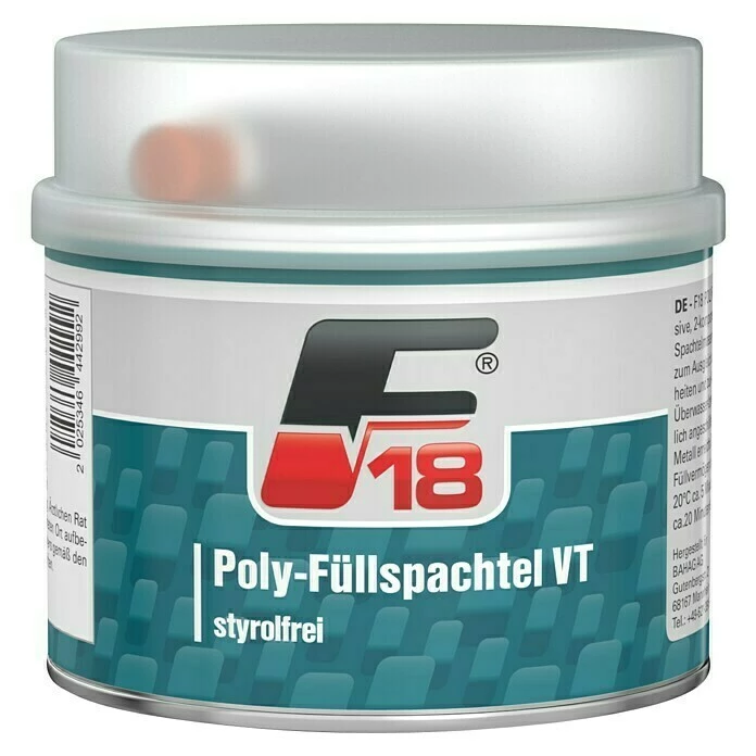 BAUHAUS F18 Poly-Füllspachtel 1 Kg 3 BAUHAUS F18 Poly-Füllspachtel 1 Kg