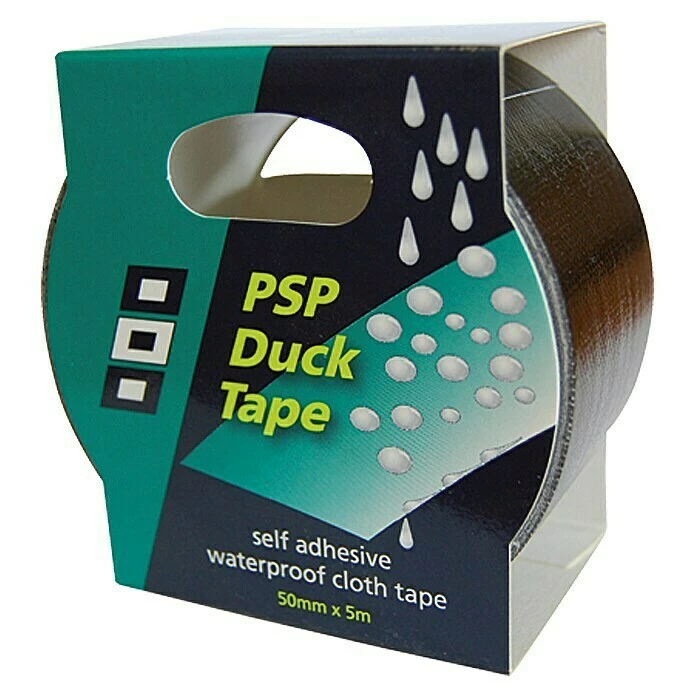 BAUHAUS Duck Tape Schwarz, 5 M X 50 Mm 3 BAUHAUS Duck Tape Schwarz, 5 M X 50 Mm
