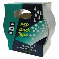 BAUHAUS Duck Tape Silber, 5 M X 50 Mm