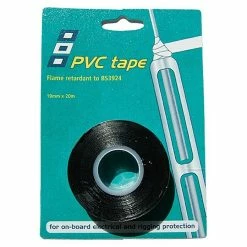 BAUHAUS PSP Electrical & Rigging Tape Schwarz, 20 M X 19 Mm