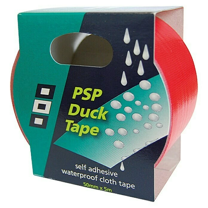 BAUHAUS Duck Tape Rot, 5 M X 50 Mm 3 BAUHAUS Duck Tape Rot, 5 M X 50 Mm