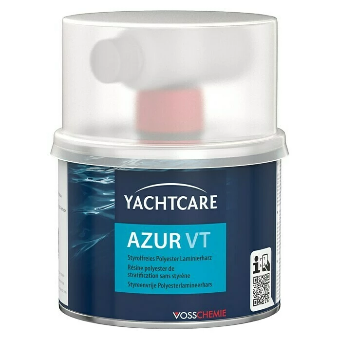 BAUHAUS Yachtcare Poly-Laminierharz AZUR VT 500 G, Cobalt Blau 3 BAUHAUS Yachtcare Poly-Laminierharz AZUR VT 500 G, Cobalt Blau