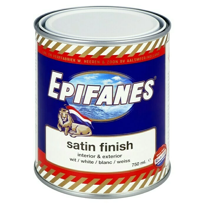 BAUHAUS Epifanes Yachtlack Satin Finish Weiß, 750 Ml 3 BAUHAUS Epifanes Yachtlack Satin Finish Weiß, 750 Ml