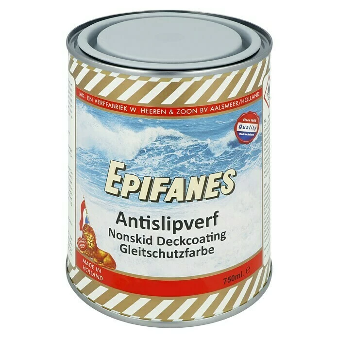 BAUHAUS Epifanes Gleitschutzfarbe 750 Ml, Grau 212 3 BAUHAUS Epifanes Gleitschutzfarbe 750 Ml, Grau 212