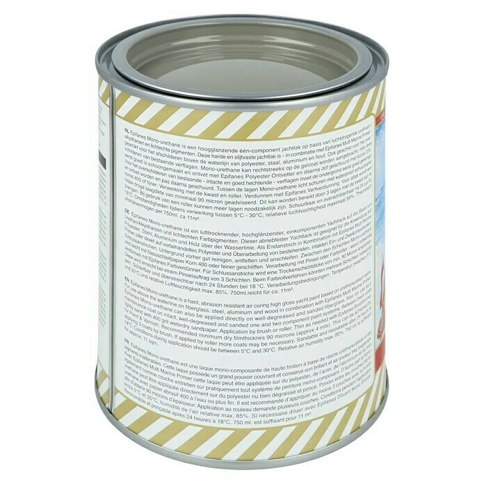 BAUHAUS Epifanes Yachtlack Mono-Urethan Mittelgrau 3221, 750 Ml 5 BAUHAUS Epifanes Yachtlack Mono-Urethan Mittelgrau 3221, 750 Ml – Bild 3