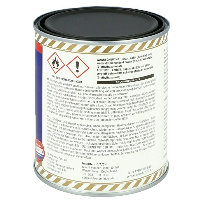 BAUHAUS Epifanes Yachtlack Schwarz, 750 Ml 5 BAUHAUS Epifanes Yachtlack Schwarz, 750 Ml – Bild 3