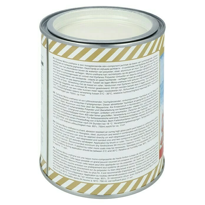BAUHAUS Epifanes Yachtlack Mono-Urethan Walgrau 3201, 750 Ml 5 BAUHAUS Epifanes Yachtlack Mono-Urethan Walgrau 3201, 750 Ml – Bild 3