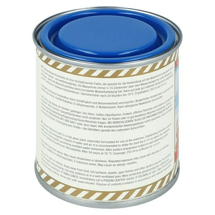 BAUHAUS Epifanes Wasserlinienfarbe Blau, 250 Ml 4 BAUHAUS Epifanes Wasserlinienfarbe Blau, 250 Ml – Bild 2