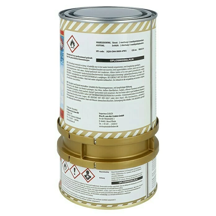 BAUHAUS Epifanes Polyurethan-Klarlack 2 K DD-Lack 750 Ml, Glänzend, Klar 6 BAUHAUS Epifanes Polyurethan-Klarlack 2 K DD-Lack 750 Ml, Glänzend, Klar – Bild 4