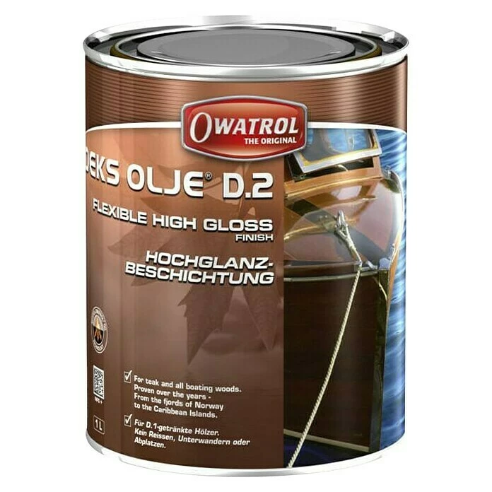 BAUHAUS Owatrol Decks-Öl D2 Transparent, 2,5 L 3 BAUHAUS Owatrol Decks-Öl D2 Transparent, 2,5 L