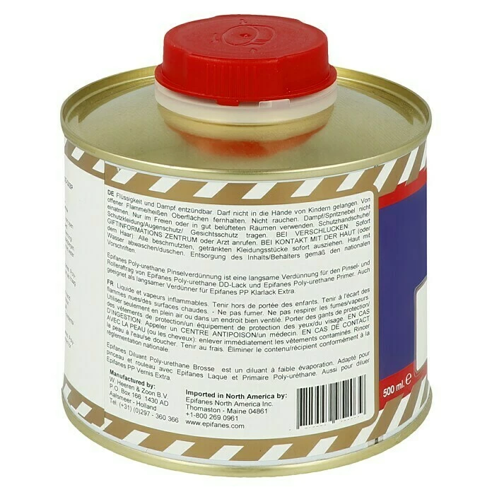 BAUHAUS Epifanes Pinselreiniger & Verdünner Geeignet Für: Lacke, 500 Ml 4 BAUHAUS Epifanes Pinselreiniger & Verdünner Geeignet Für: Lacke, 500 Ml – Bild 2