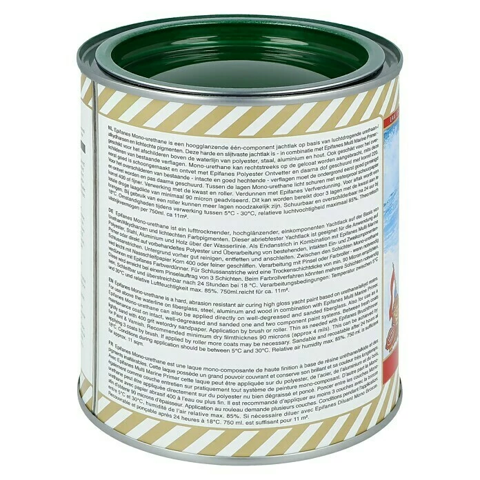 BAUHAUS Epifanes Yachtlack Mono-Urethan Dunkelgrün 3172, 750 Ml 4 BAUHAUS Epifanes Yachtlack Mono-Urethan Dunkelgrün 3172, 750 Ml – Bild 2