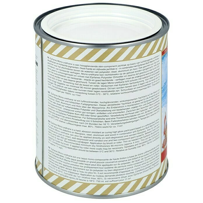 BAUHAUS Epifanes Yachtlack Mono-Urethan Weiß 3100, 750 Ml 5 BAUHAUS Epifanes Yachtlack Mono-Urethan Weiß 3100, 750 Ml – Bild 3