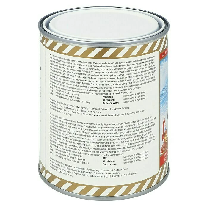 BAUHAUS Epifanes Multiprimer Marine 750 Ml, Weiß 4 BAUHAUS Epifanes Multiprimer Marine 750 Ml, Weiß – Bild 2