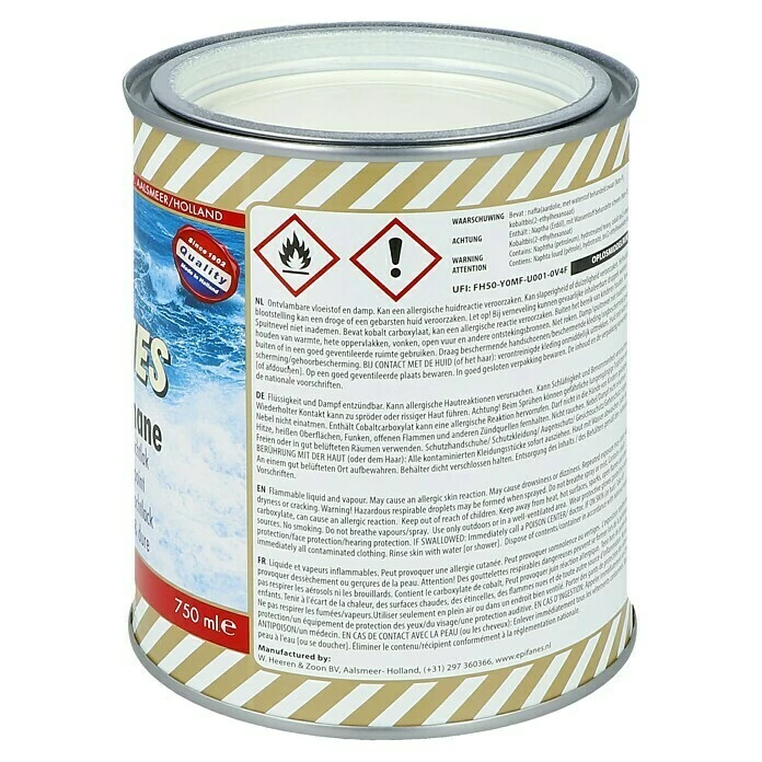 BAUHAUS Epifanes Yachtlack Mono-Urethan Weißblau 3125, 750 Ml 4 BAUHAUS Epifanes Yachtlack Mono-Urethan Weißblau 3125, 750 Ml – Bild 2