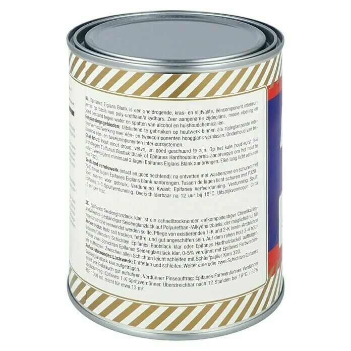 BAUHAUS Epifanes Klarlack Transparent, 1 L, Seidenglänzend 4 BAUHAUS Epifanes Klarlack Transparent, 1 L, Seidenglänzend – Bild 2