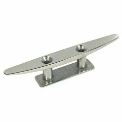 BAUHAUS Belegklampe 125 Mm, Edelstahl, Lochabstand: 35 Mm, Silber