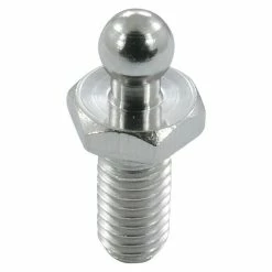 BAUHAUS Marinetech Schraube Für Druckknöpfe Länge Gewinde: 10 Mm, M 5, Edelstahl