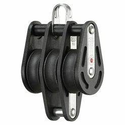 BAUHAUS Sprenger Block 10 Mm, Hundsfott, Kugellager, 35 X 12 Mm, Arbeitslast: 212 Kg, 3 Rollen