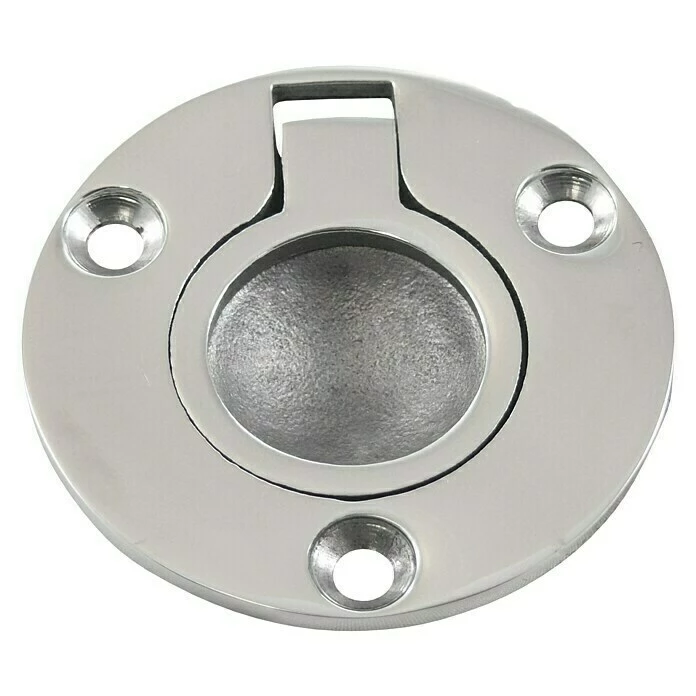 BAUHAUS Marinetech Einlassgriff Ø X H: 50 X 10 Mm, Edelstahl, A4 3 BAUHAUS Marinetech Einlassgriff Ø X H: 50 X 10 Mm, Edelstahl, A4