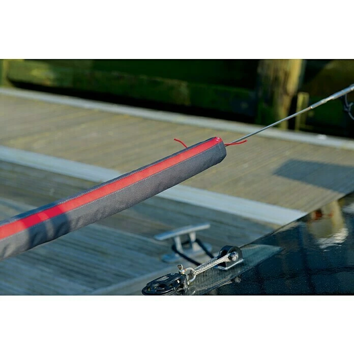 BAUHAUS Blue Performance Relingschutz Länge: 2 M, Schwarz/Rot 3 BAUHAUS Blue Performance Relingschutz Länge: 2 M, Schwarz/Rot