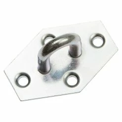 BAUHAUS Conacord Decksplatte 61 X 40 Mm, Stahl, Galvanisch Verzinkt